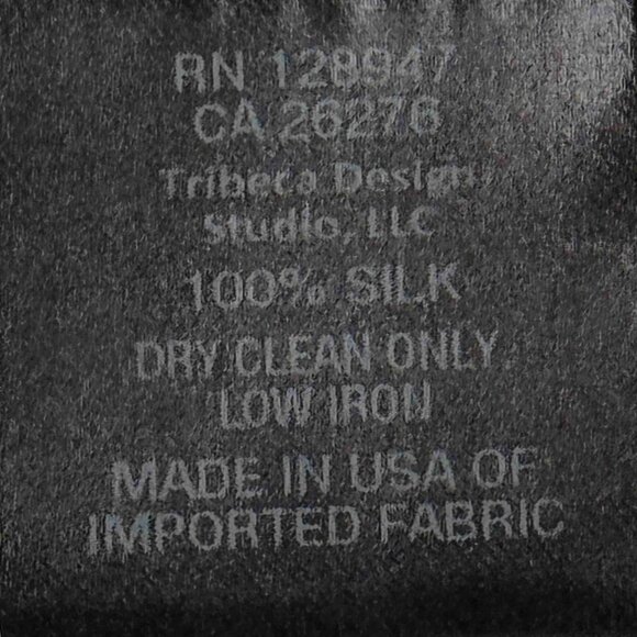 NILA LOTAN SILK ZEBRA BLOUSE OLD MONEY GLAM UPSCALE MEDIUM - Picture 5 of 5